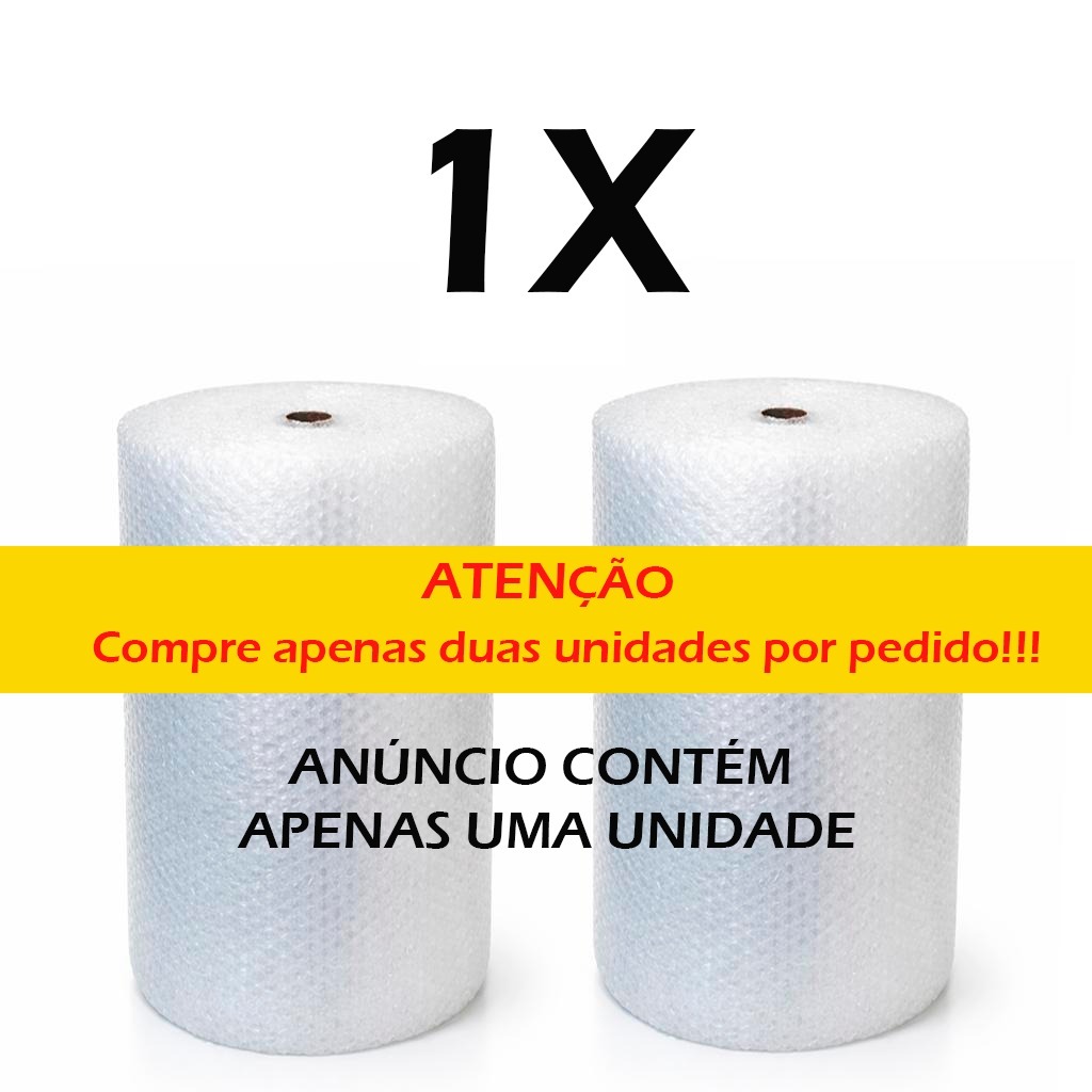Plastico Bolha 1m x 100m rolo Promoção