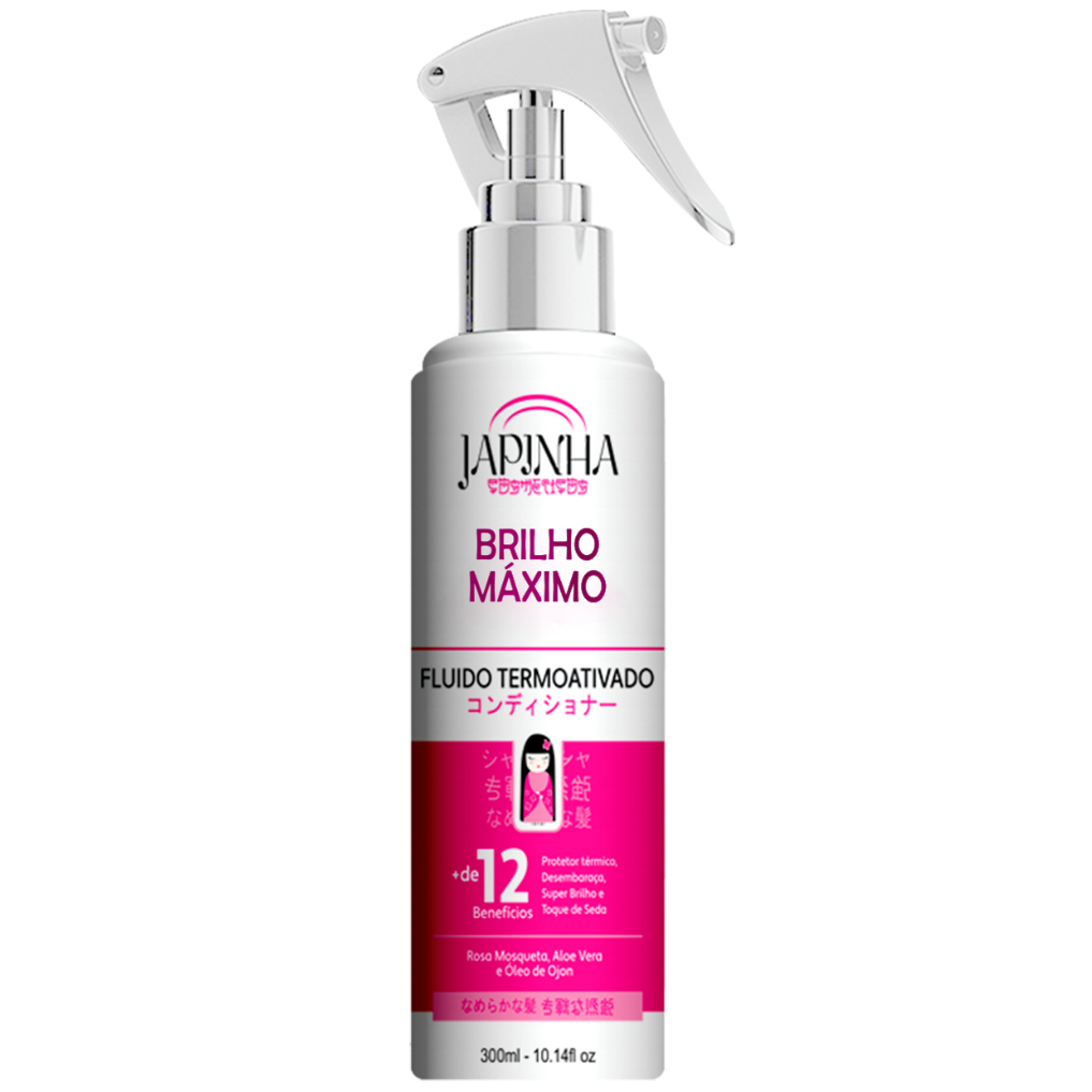Protetor Térmico 300ml | Máxima Proteção Para O Cabelo Super brilho 💖