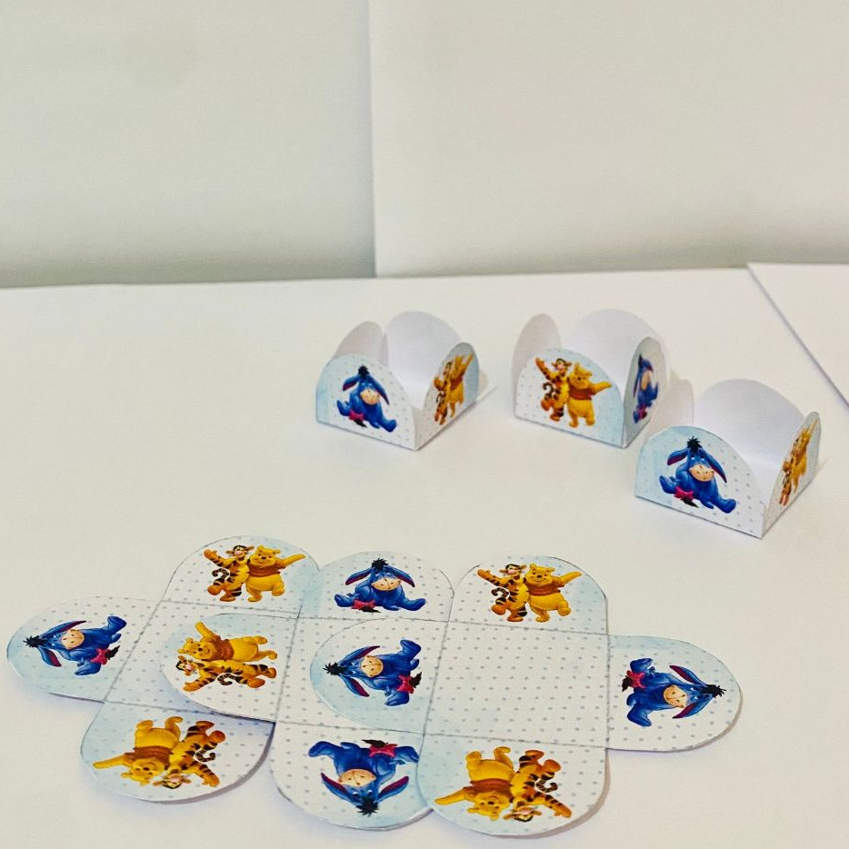 Forminhas de Doce Ursinho Pooh | Formas Personalizadas | Lembrancinhas | Aniversario | Festa