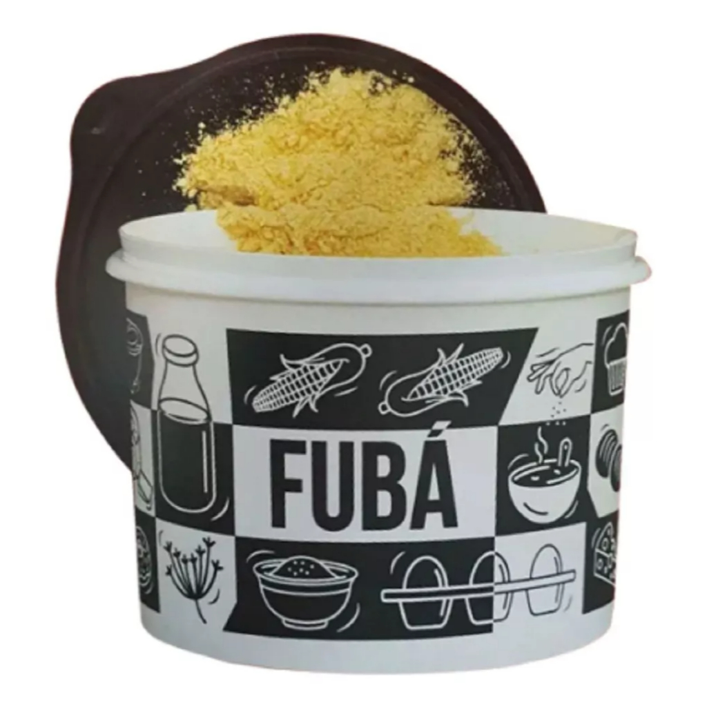 Tupperware Caixa Fubá 1,2 Kg Pop Box - Mantimentos