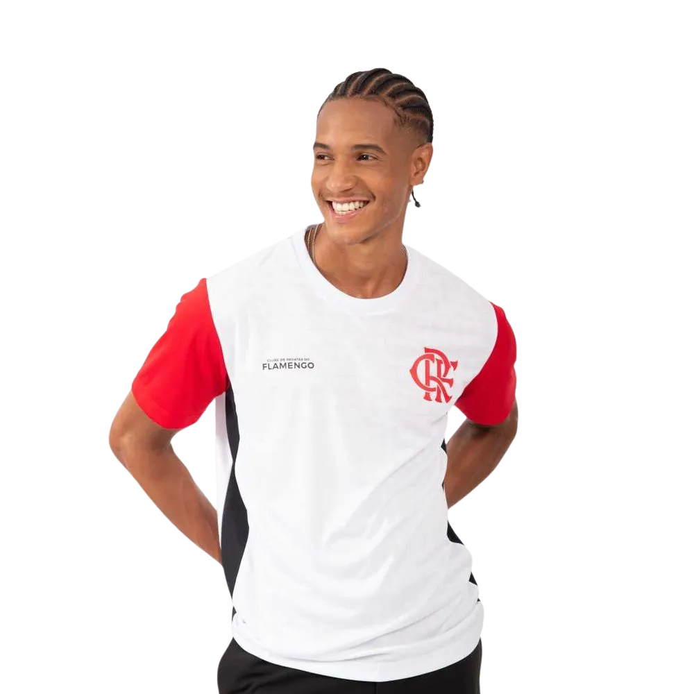 Camiseta Flamengo Masculina Riso Braziline