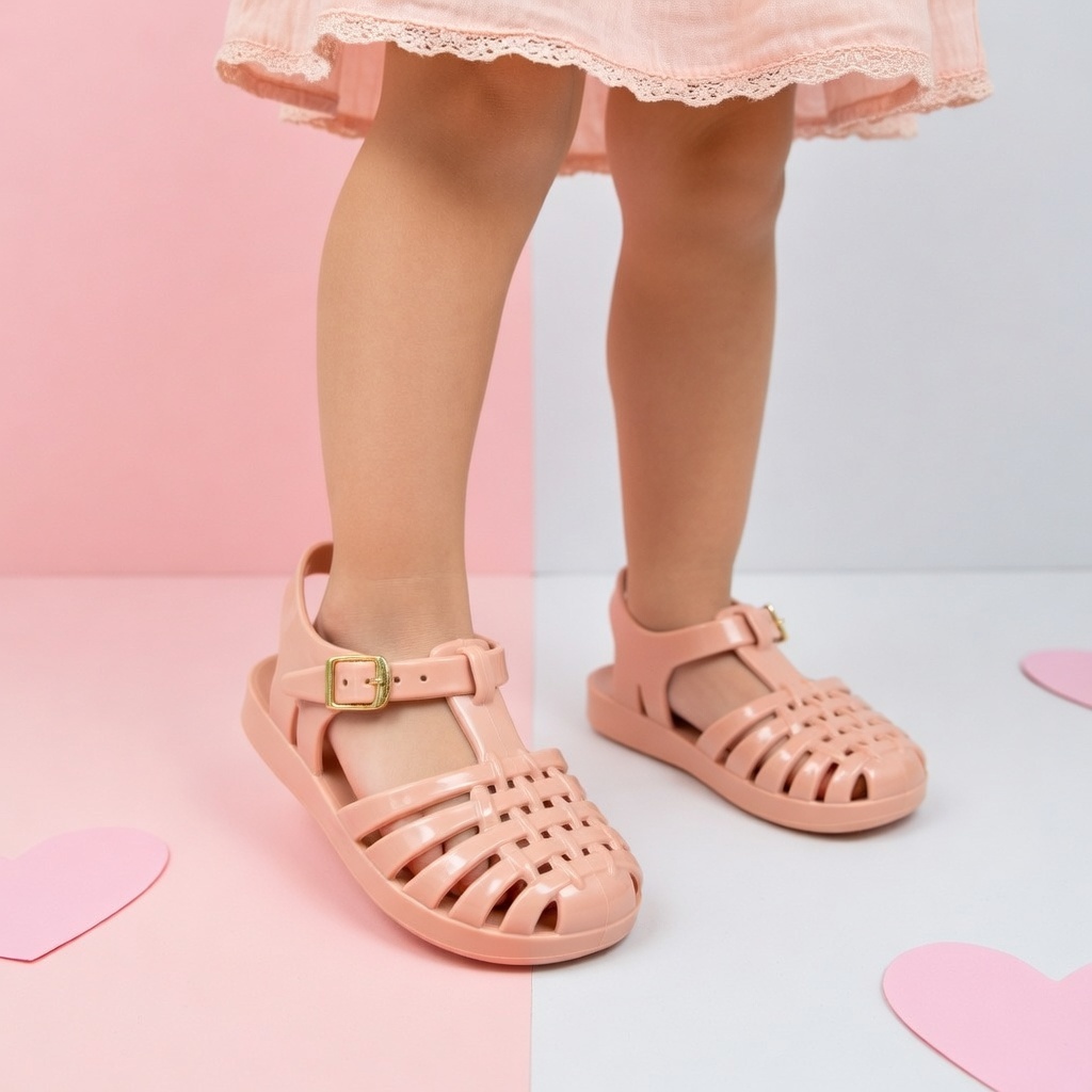 Detalhes do Sandália Infantil Papete Baby Super Confortável Dia A Dia Brincadeira Lançamento Pronta Entrega