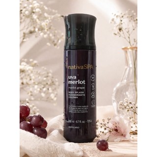 Body Splash Nativa Spa Uva Merlot 200ml O Boticário Desodorante Colônia Feminino