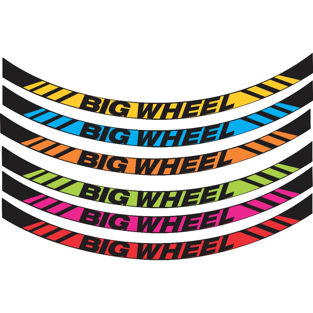 Adesivo compatível Rodas Bike MTB 29 Oggi Big Wheel 8 und