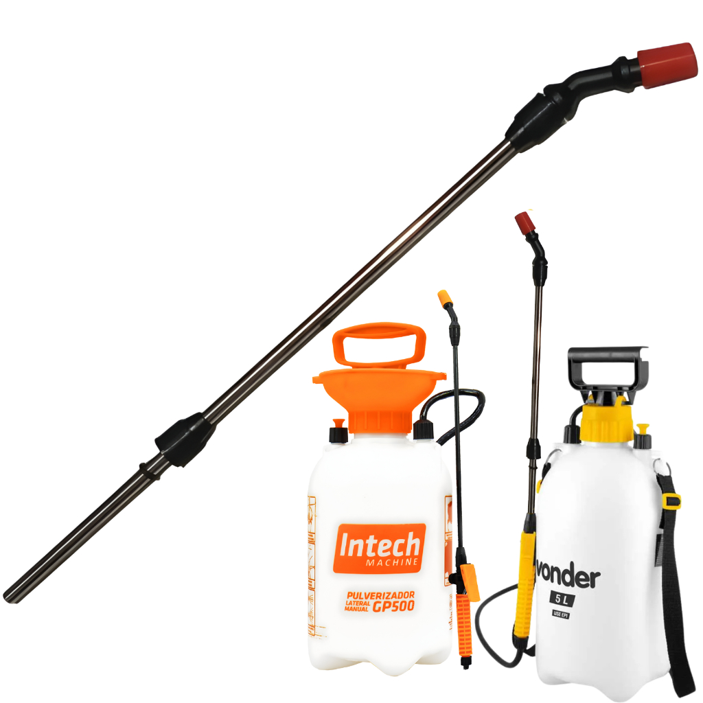 Lança Haste Completa Inox Pulverizador 5,8,11 L Multimarcas