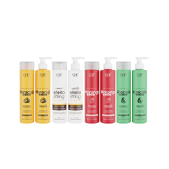 Kit Home Care Hidratação Nutrição Reconstrução Colágeno Capilar Shampoo + Máscara 300ml