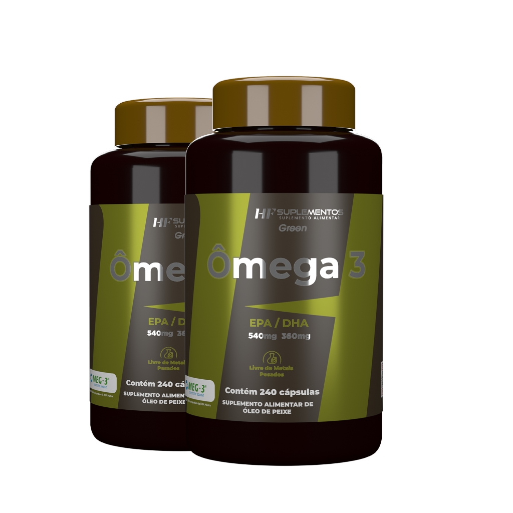 2x ÔMEGA 3  MEG3 240CAPS HF SUPLEMENTOS