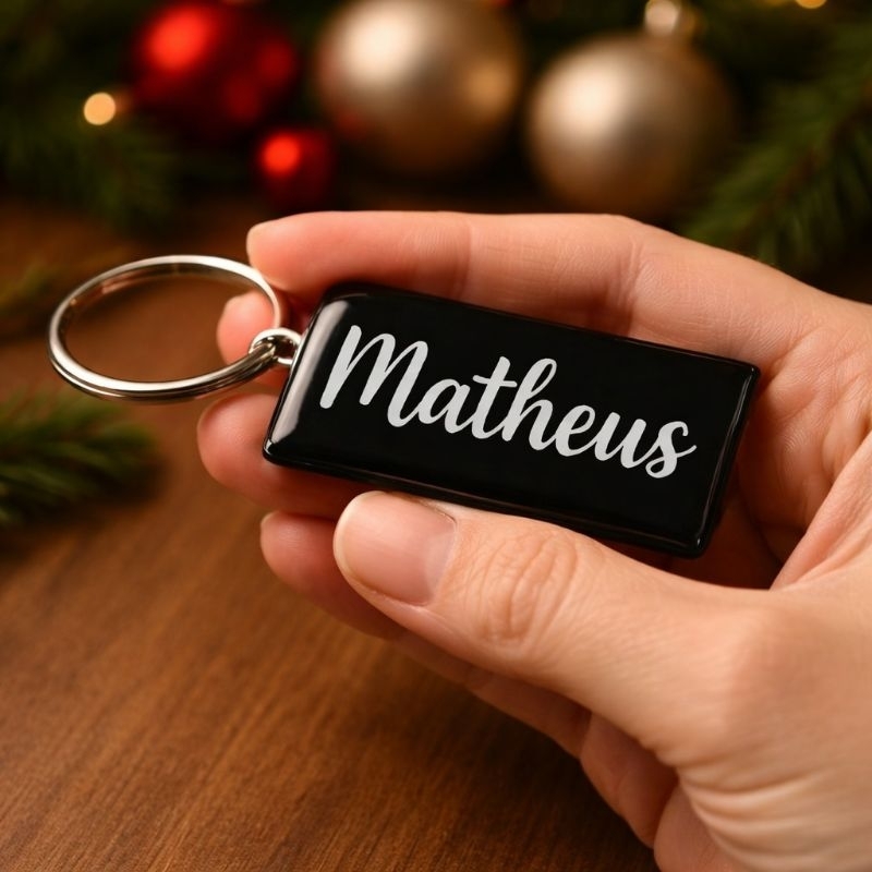 Chaveiro personalizado nomes presente Namorados amor em Oferta na Shopee