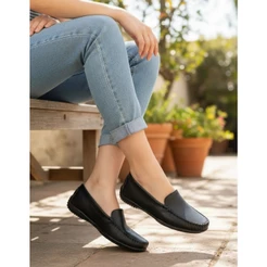 Mocassim em Couro Legitimo Casual Confortável Feminino