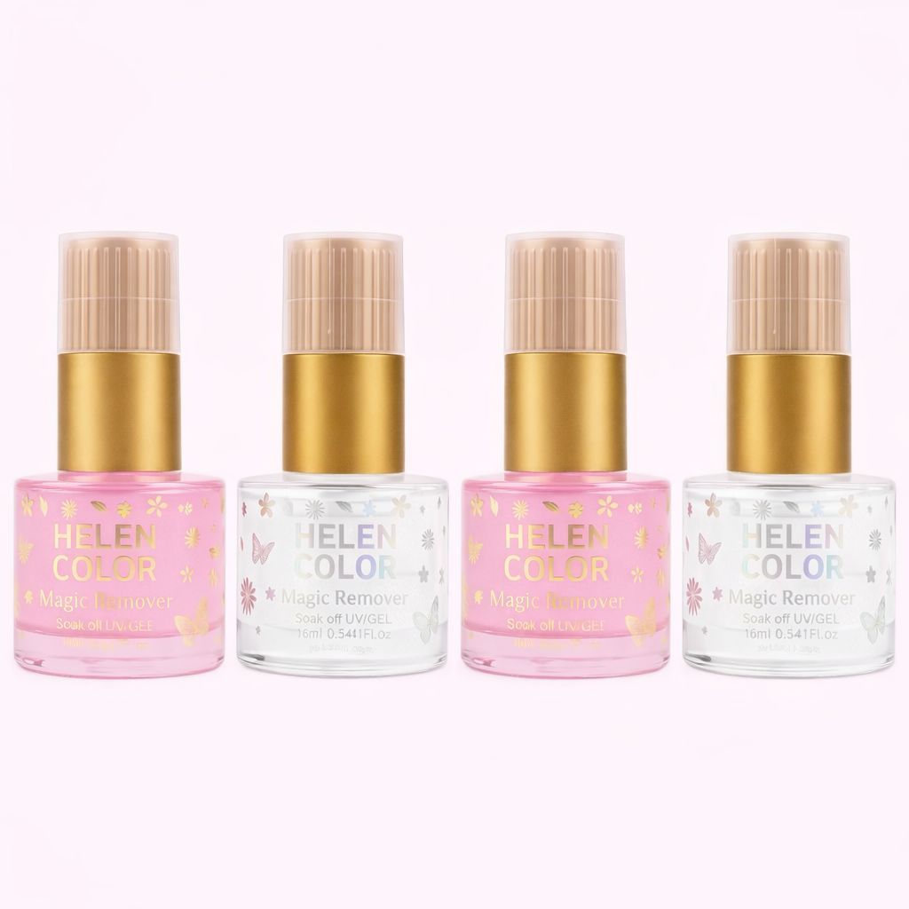 Detalhes do Removedor de Esmalte Mágico Helen Color com Esponja Remove em Segundos Sem Acetona