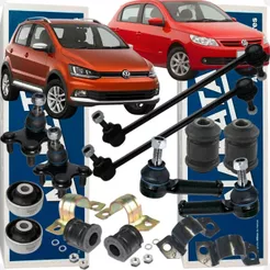 Kit Bucha Bieleta Pivô Terminal Saveiro Voyage Gol G5 G6 G7