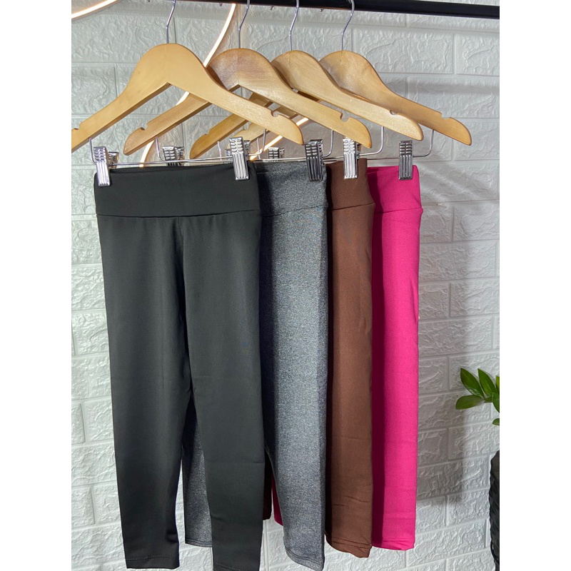 Kit Com 4 Legging Infantil Flanelada Ótima Qualidade Quentinha Forrada