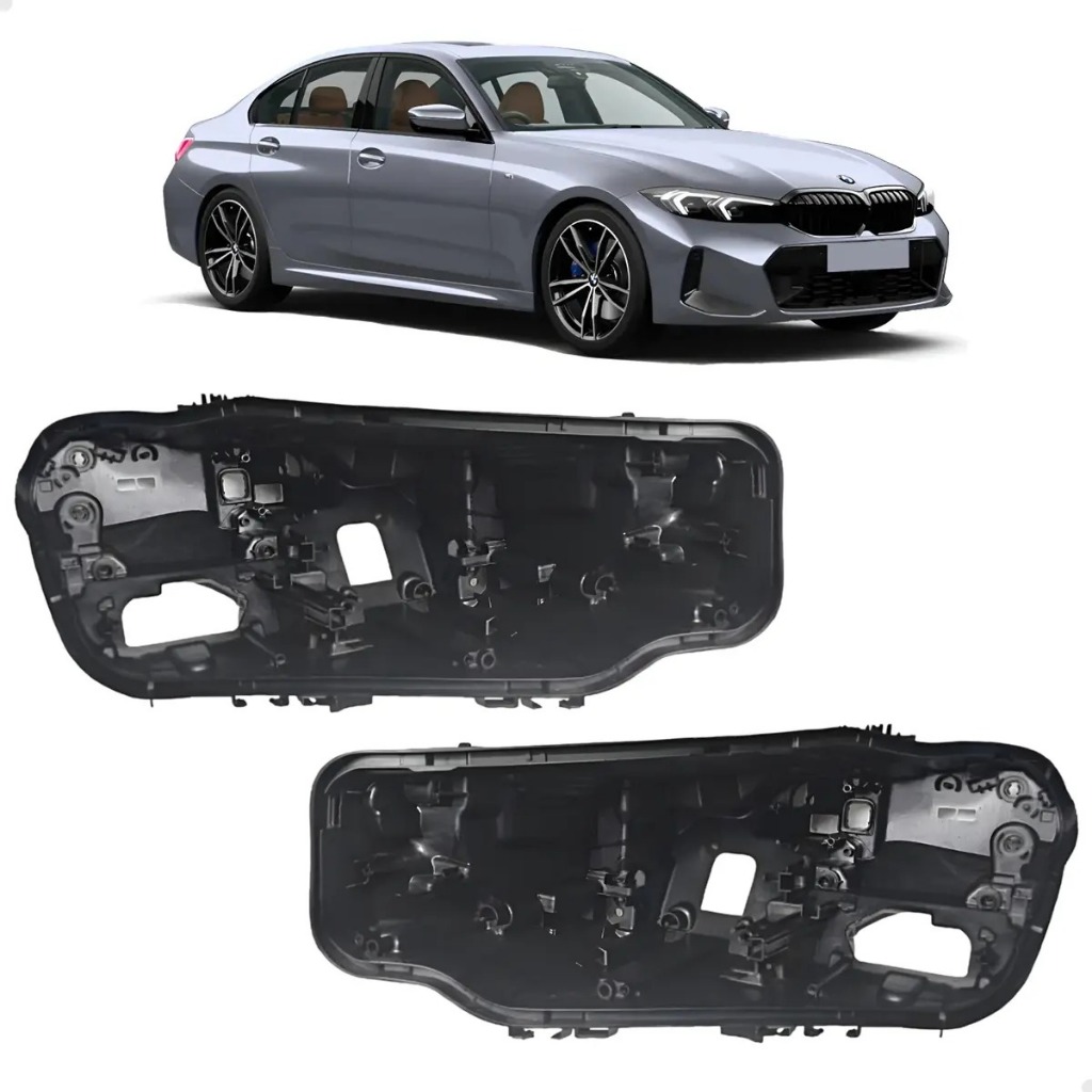 Par Carcaça Farol Dianteiro Bmw 320i 330i G20 2023 2024 BX118496149, BX118496150