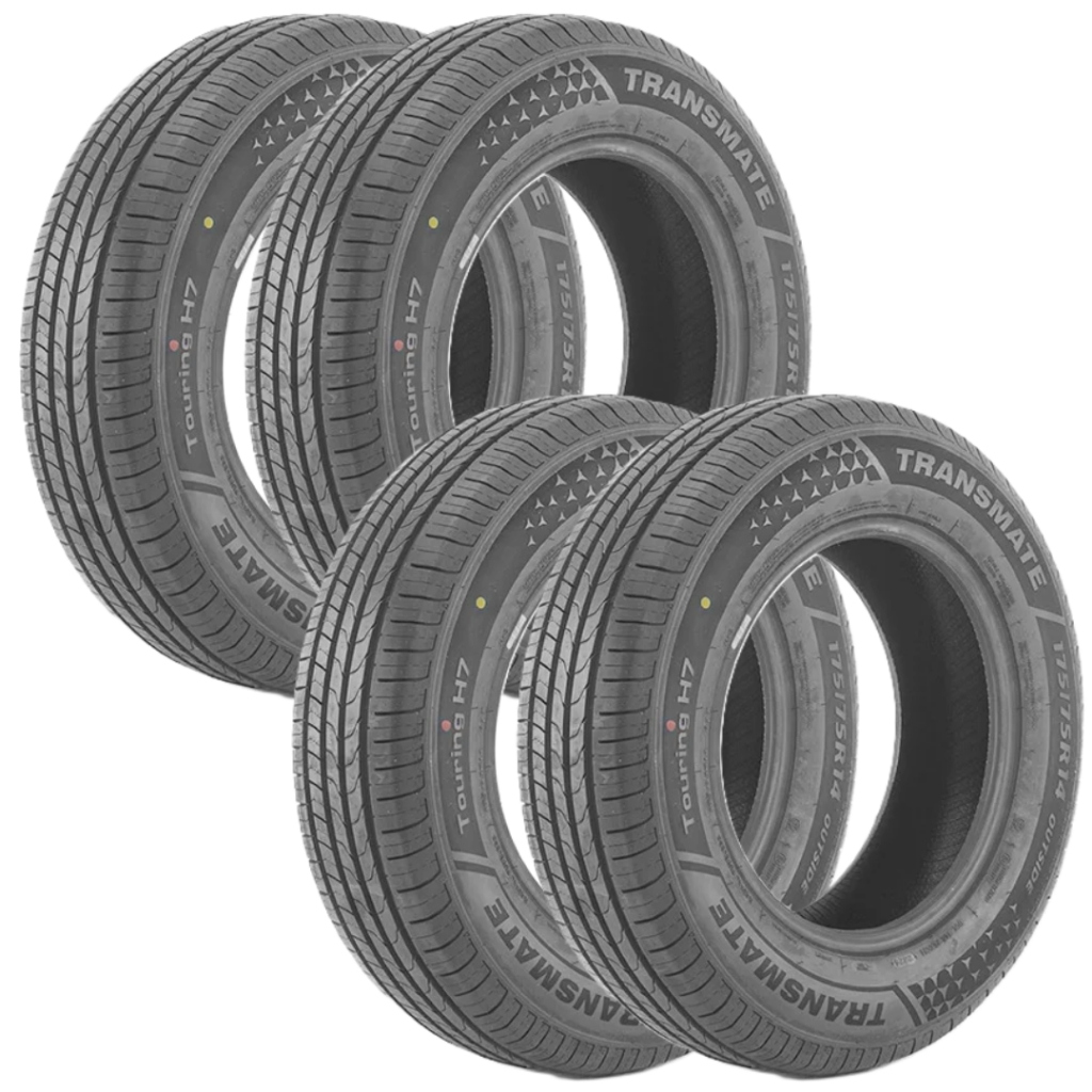Jogo 4 Pneus 175/75 R14 Transmate Touring H7 87T Novos Aro 14
