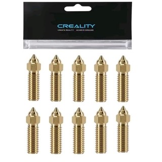 Bico Original Creality - Kit 5 Peças 0.4mm 0.2mm 0.6mm K1, K1 Max, ENDER 3 V3 KE, CR-10 SE, CR-M4