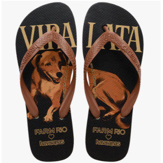 Chinelo Havaianas Farm Vira Lata 37/38