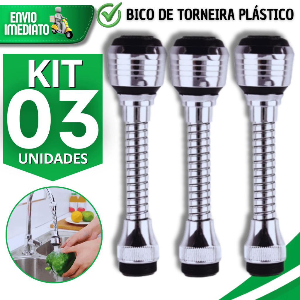 Utilidades Torneira Bico Extensor Adaptador flexível De Pia Articulável gira 360 Grau Chuveirinho