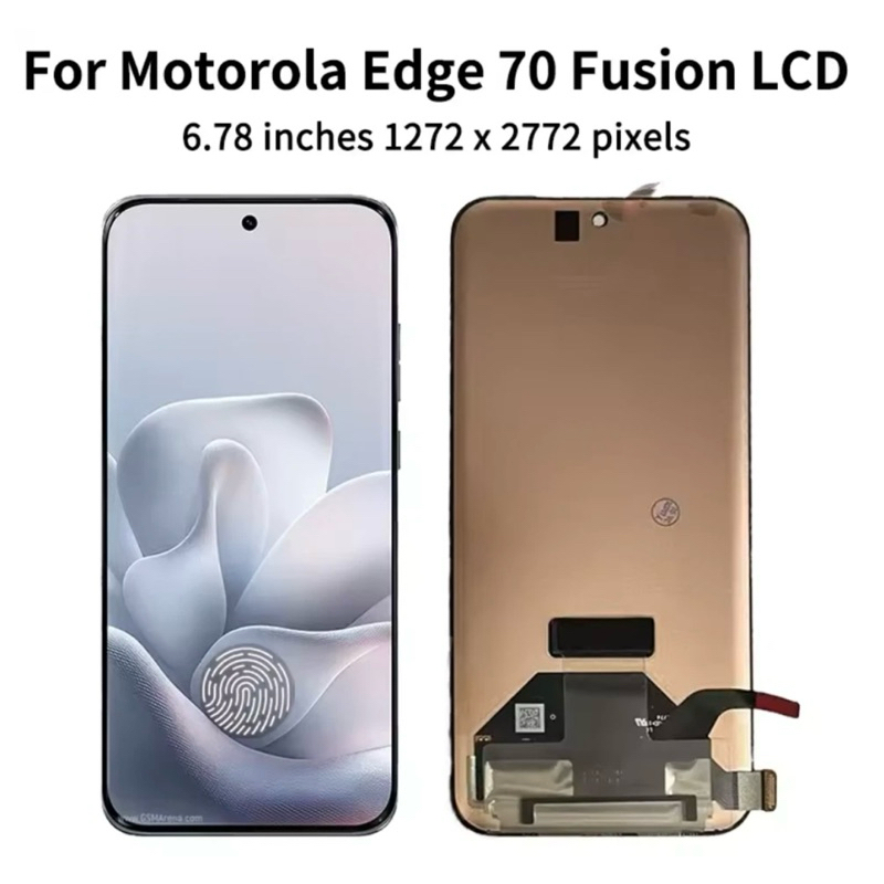 Tela Frontal Touch Compatível Motorola Edge 70 Fusion XT2605 Amoled 120HZ Pronto