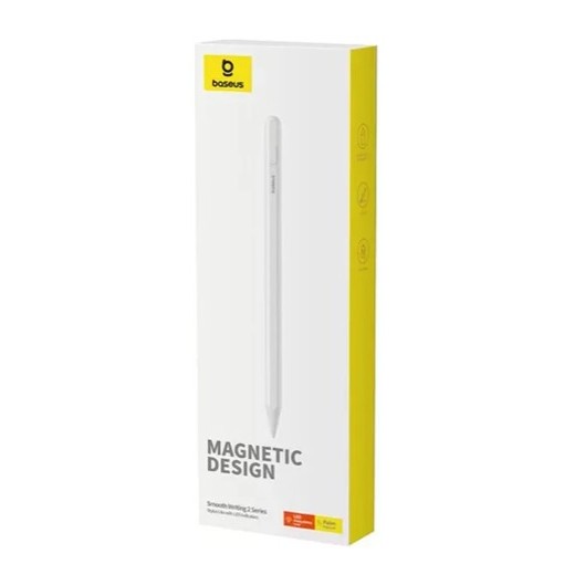 Caneta Baseus Pencil 2 Stylus iPad Pro Air Mini Apple Pen Magnética Touch