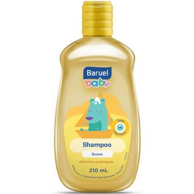 Shampoo Infantil Baruel Baby Suave 210ml