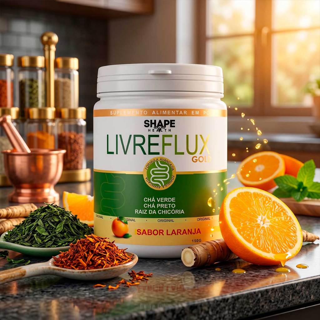 Livreflux Gold 150g - Suplemento Alimentar Regulador Intestinal Loja Oficial