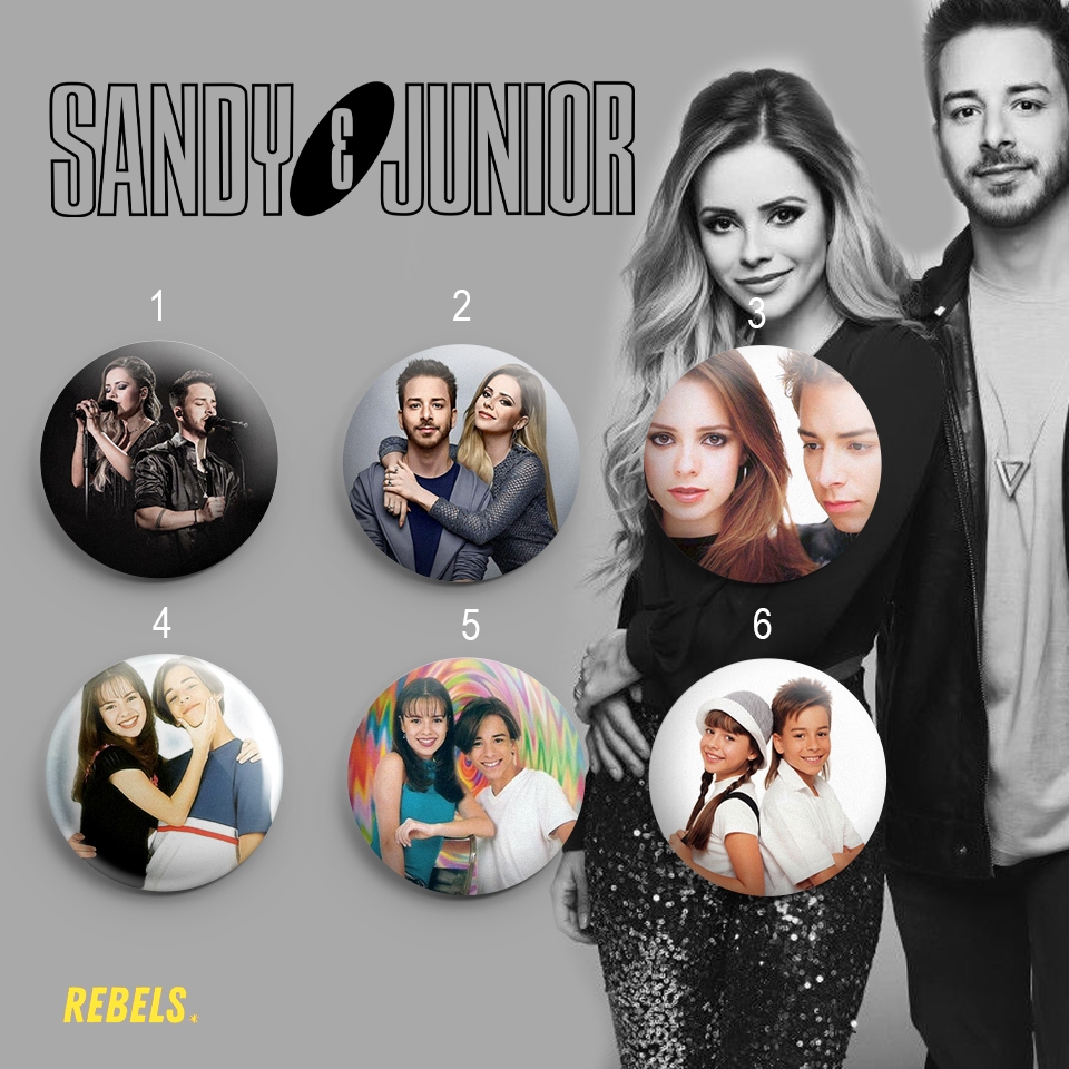 Kit Bottons - Sandy & Junior - 32/44/58mm