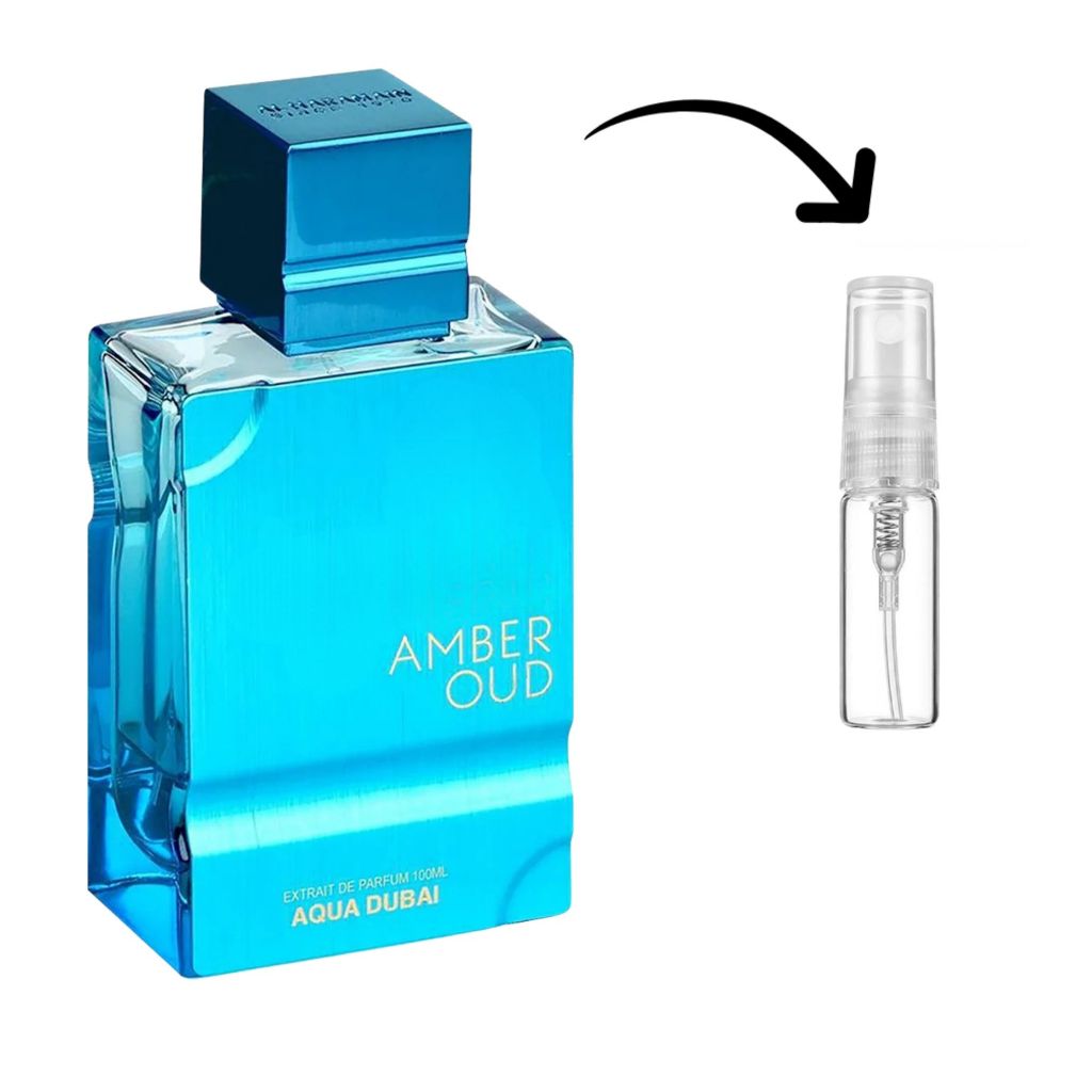 Amber Oud Aqua Dubai Extrait - Opções de 1, 2 ou 5mI