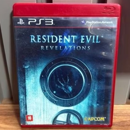 Resident Evil Revelations PS3 - Mídia Física Original Capcom - Edição Capa Vermelha