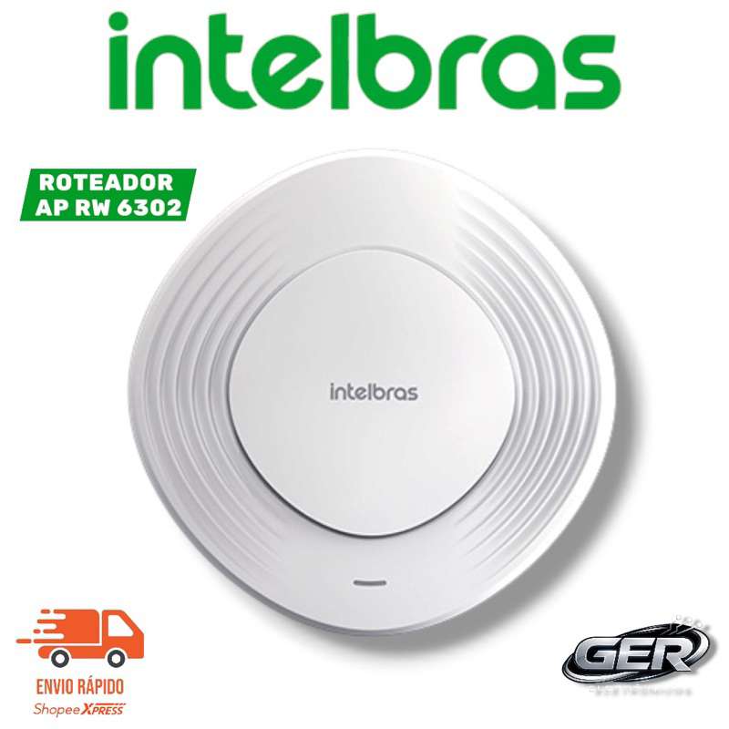 Roteador Empresarial AX Wifi-6 RW 6302 Intelbras