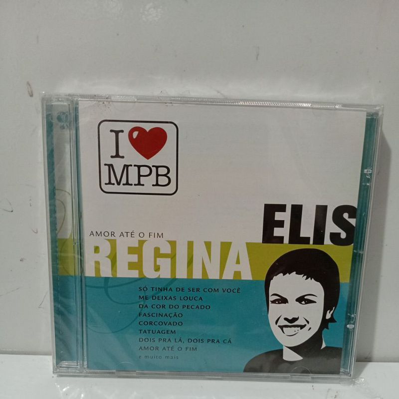 Cd Elis Regina Amor Até o Fim Lacrado de Fabrica Original