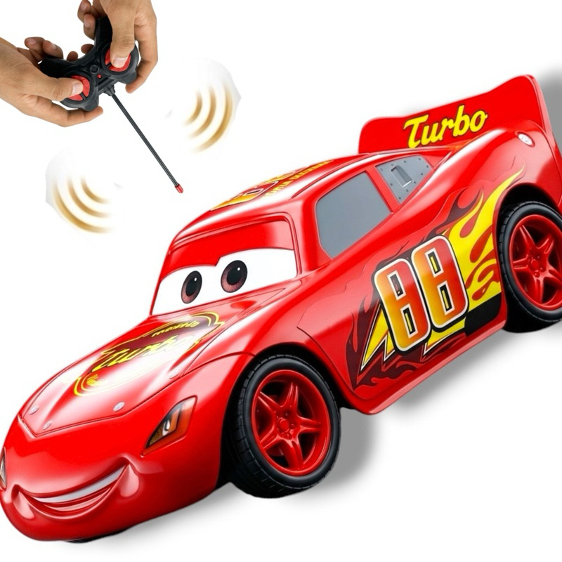 Carrinho Relâmpago McQueen Controle Remoto Recarregável Alta Velocidade Relâmpago McQueen