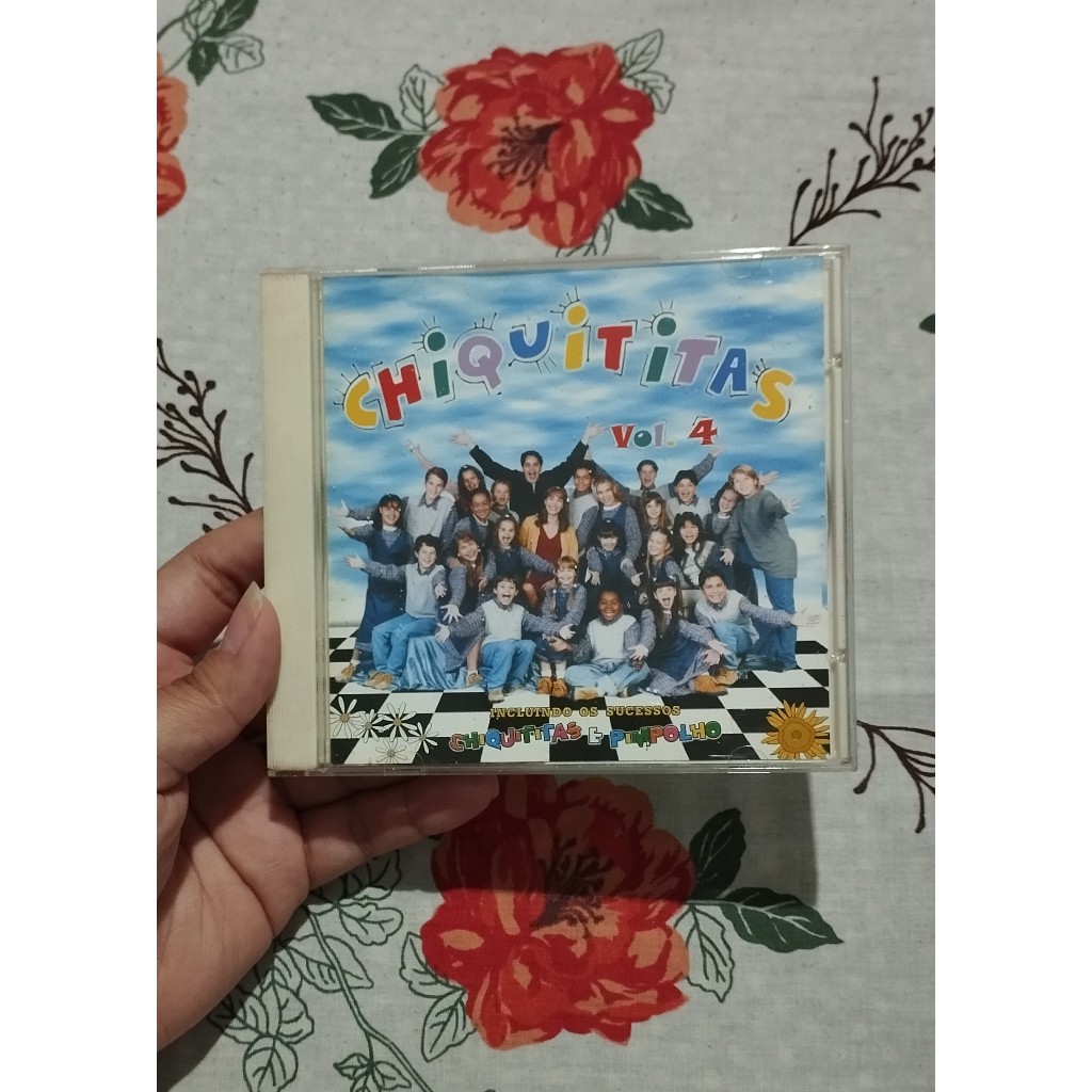 CD Chiquititas 4 sbt music abril música infantil pop novela vintage antigo anos 90 trilha