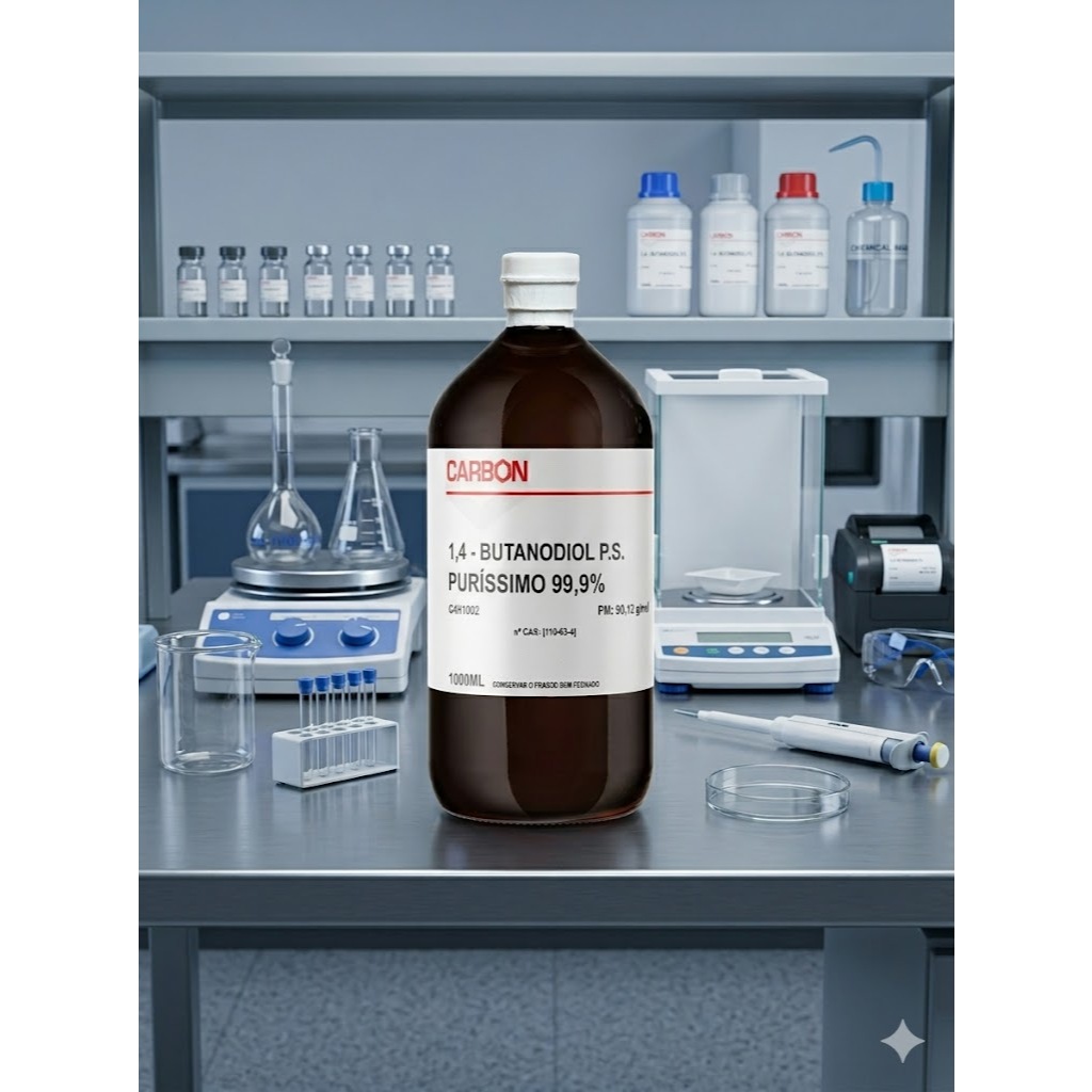 Purissimo 1,4 Butanodiol 1 litros frasco Vidro em Oferta na Shopee
