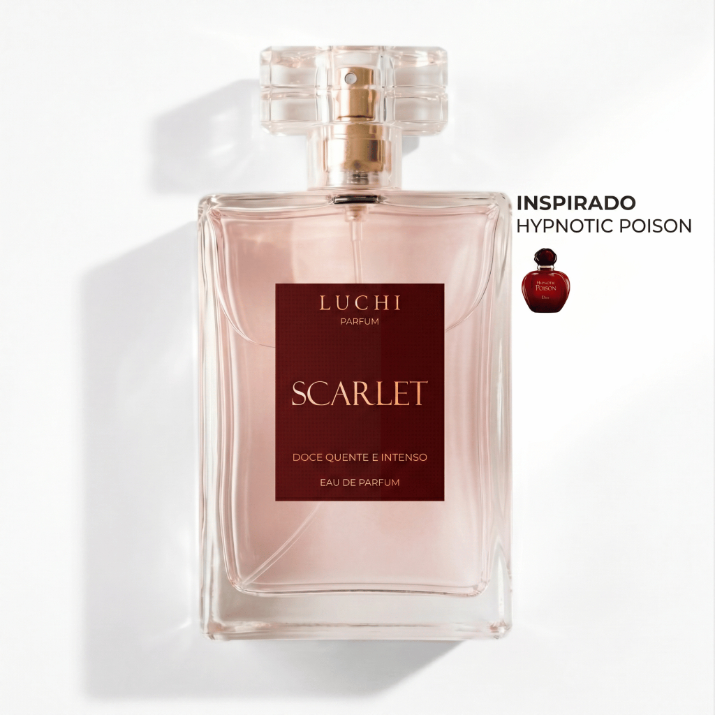 Perfume Feminino Scarlet Luchi Parfum (Aroma importado) - Alta fixação