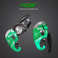 Descensor Flow Anti Pânico Auto Blocante Stec Safe Tec