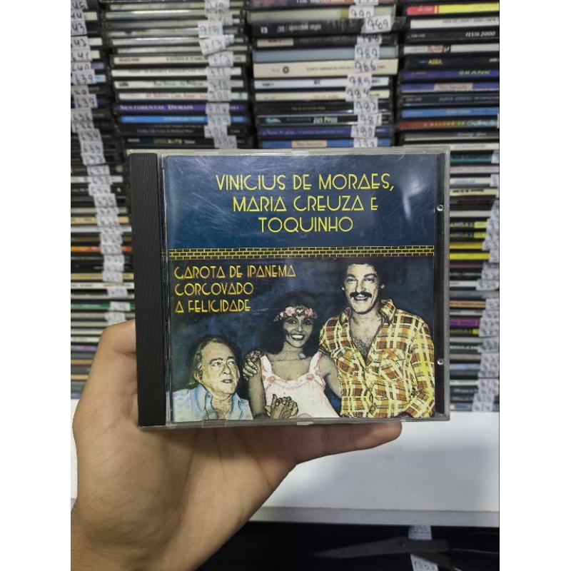 CD VINICIUS DE MORAES - MARIA CREUZA E TOQUINHO - GAROTA DE IPANEMA - CORCOVADO - CD Usado conservado - REF: 999