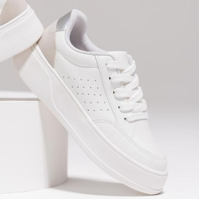 Tênis Feminino Casual Elegante Estiloso Macio Leve Confortável Resistente Acessível Uso Diário