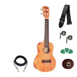 Ukulele Shelby Concert Su23m Mogno Fosco Eletrico
