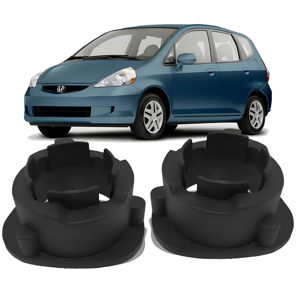 Par Reparo Torre Retrovisor Fit 2003 a 2008 Externo Manual e Elétrico