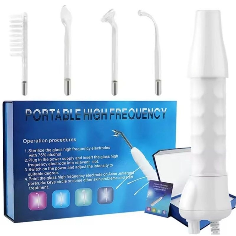 Aparelho Alta Frequência Portátil Bivolt Limpeza Tratamento De Pele - Darsoval
