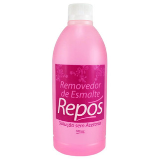 REMOVEDOR DE ESMALTE S/ACETONA REPOS 500ml