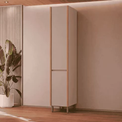 Paneleiro Simples 2 Portas Allure Linea Brasil 50cm 100% MDF