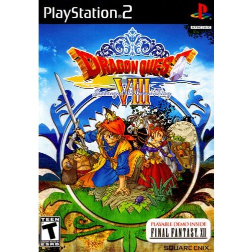 Dragon Quest VIII :Journey of the Cursed King – PS2 (Mídia Física)