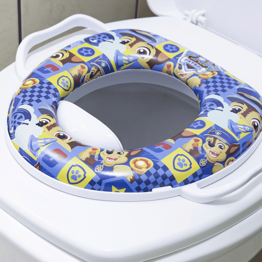 Assento Redutor com Alça Adaptador Treinamento Educativo Desfralde Patrulha Canina Vaso Sanitário — imagem 2 de 2