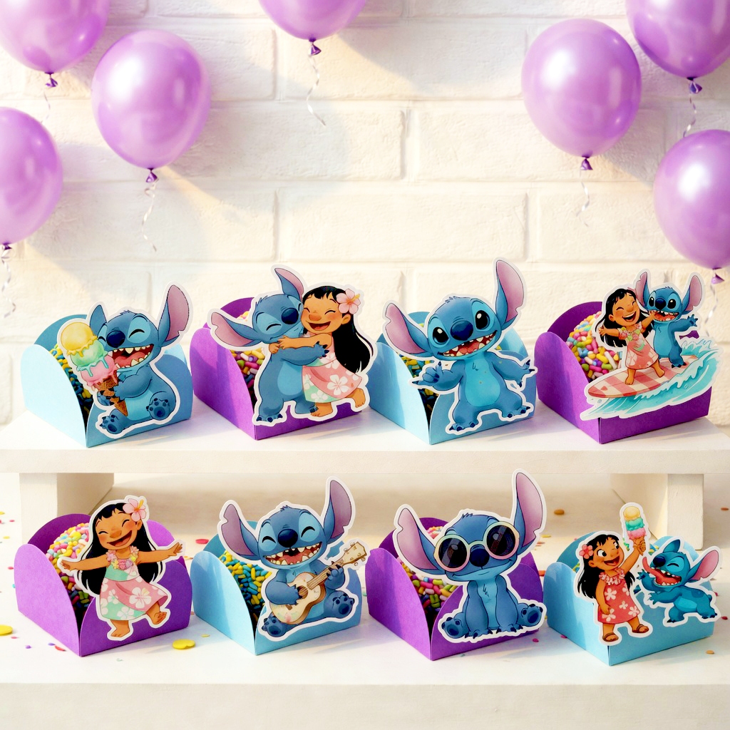 100 Forminhas de doce personalizado LILO E STITCH/ FESTA INFANTIL/ ANIVERSARIO PARA BEIJINHO E BRIGADEIRO