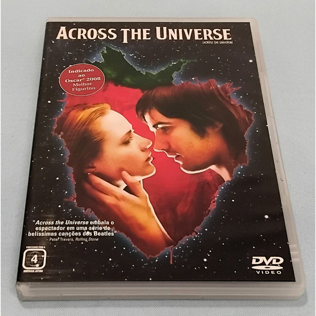 DVD Original Across The Universe