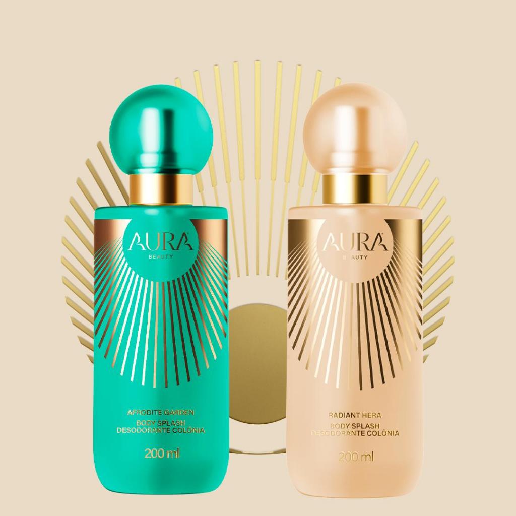 Body Splash Afrodite Garden 200ml + Body Splash Radiant Hera 200ml