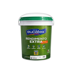 Tinta Acrílica Eucatex Rendimento Extra 20 Litros - Super Concentrada e Alto Rendimento