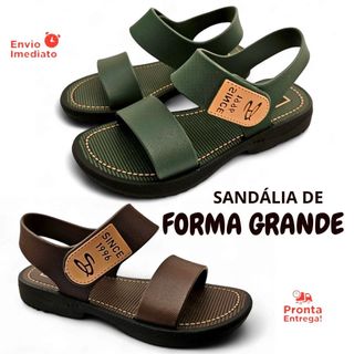 Kit 02 Pares Sandália Infantil Masculino Carrapicho Confortável