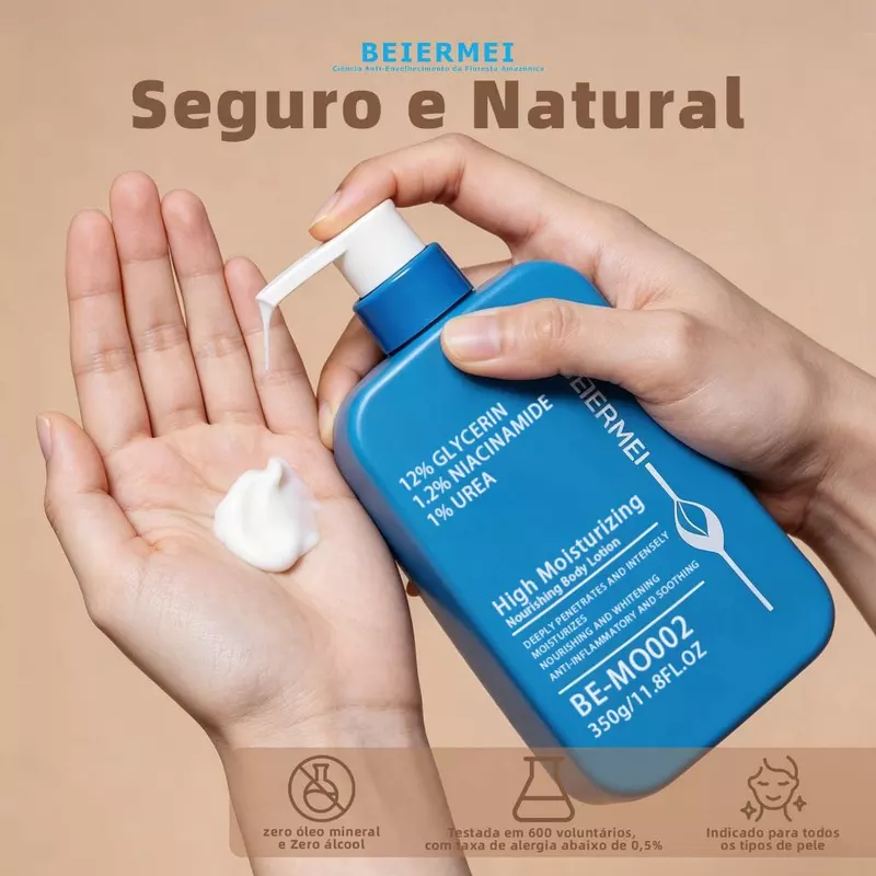 Loção Hidratante Corporal Beiermei de longa duração 350ml — foto 9